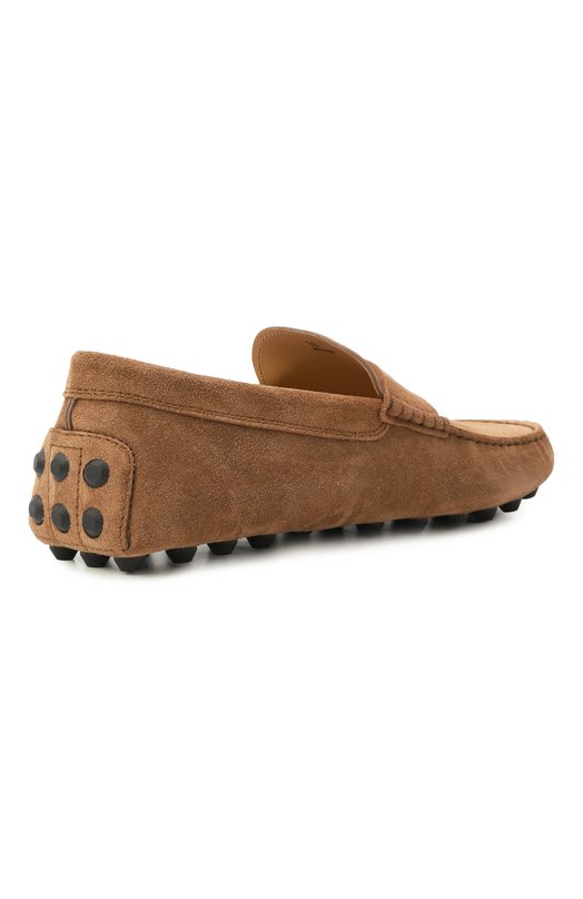 Замшевые мокасины Gommino Bubble Tod’s XXM52K00640RE0 Коричневый  XXM52K00640RE0 Фото 5