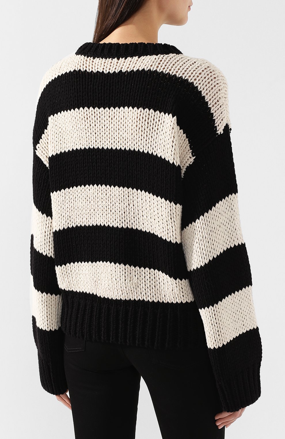 Хлопковый свитер RTA, арт. WH8280-7030LNBK, фото 4