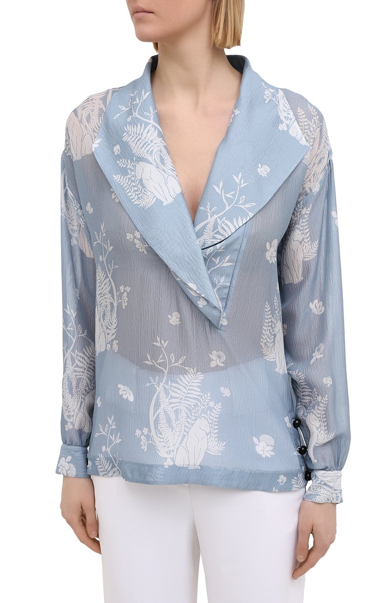 Шелковая блузка GIORGIO ARMANI, арт. 1SHCCZ09/TZ793, фото 1