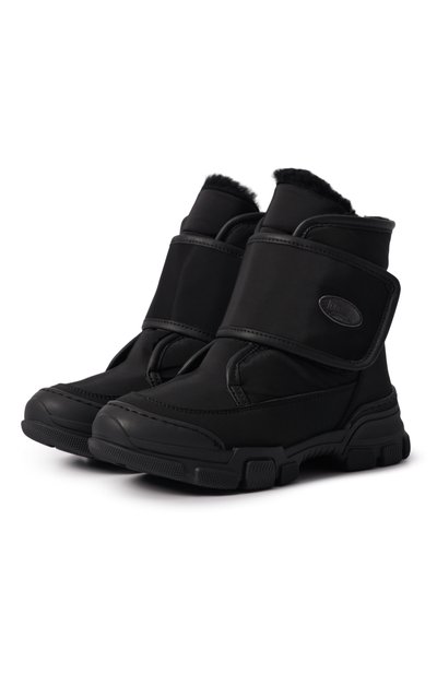 Утепленные ботинки RONDINELLA, арт. 12363-1D/NYL0N/SHEARLING_002