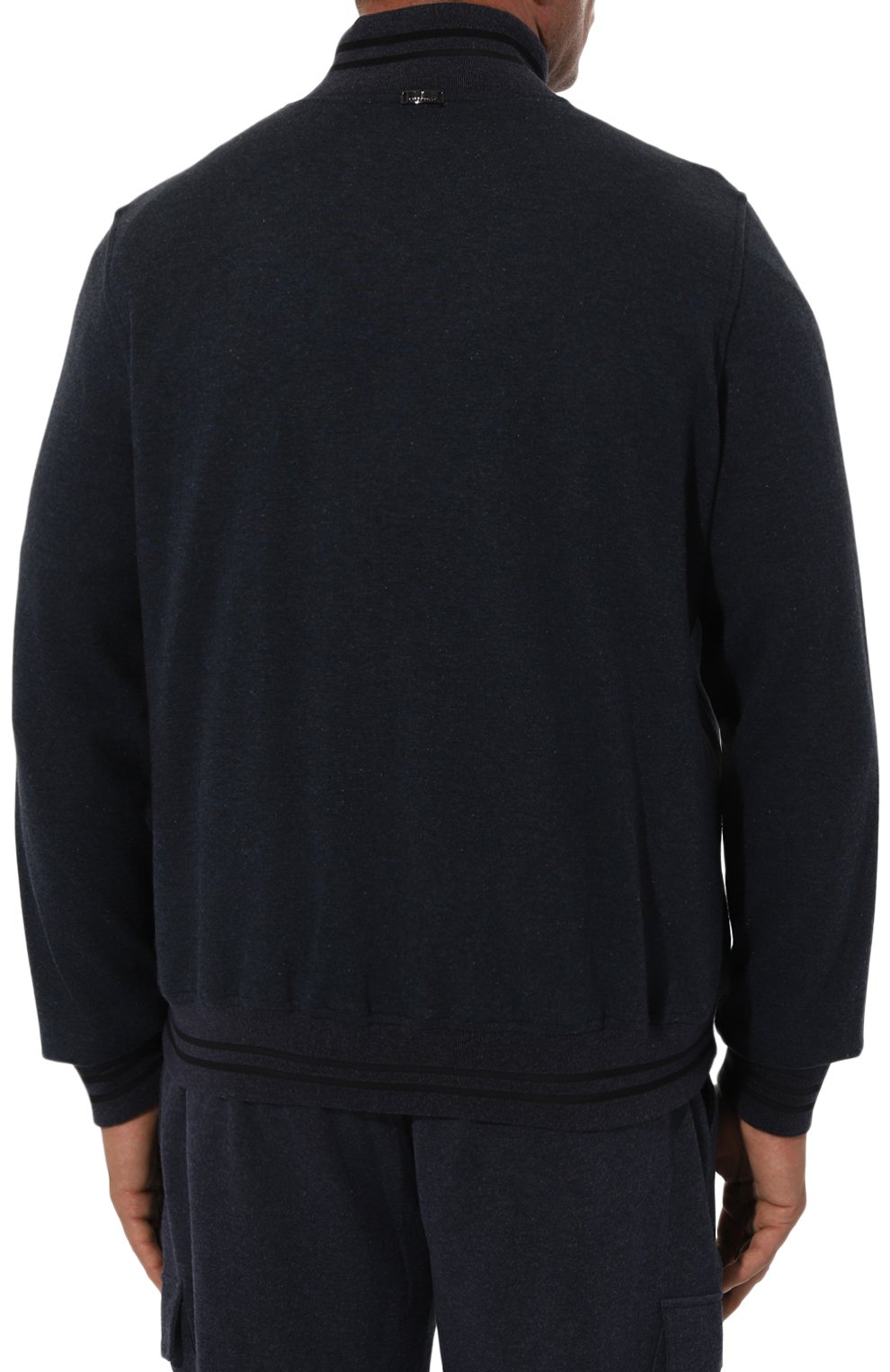 Толстовка из хлопка и кашемира CAPOBIANCO, арт. 17M457.LB00./60, фото 4