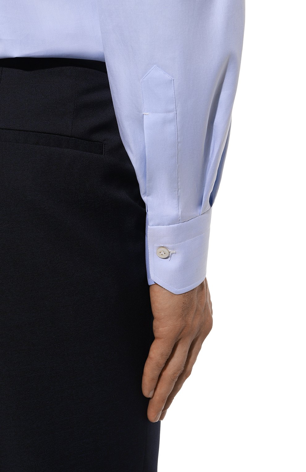 Хлопковая сорочка KITON, арт. UCIH06144, фото 6