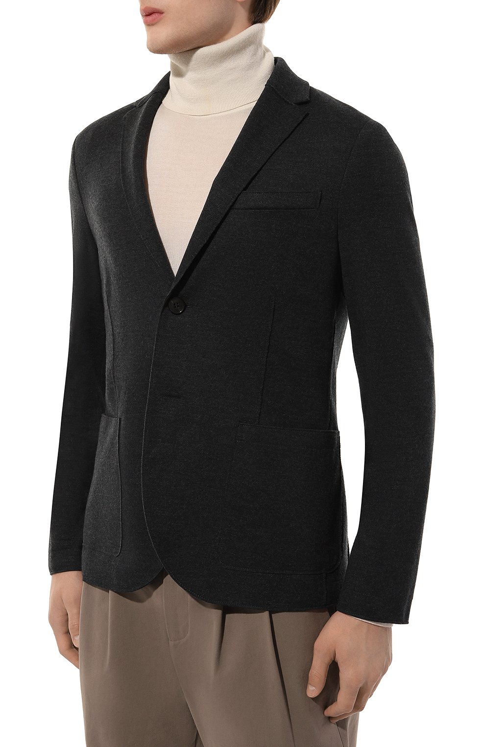 Шерстяной пиджак HARRIS WHARF LONDON, арт. C7G27MYM, фото 3