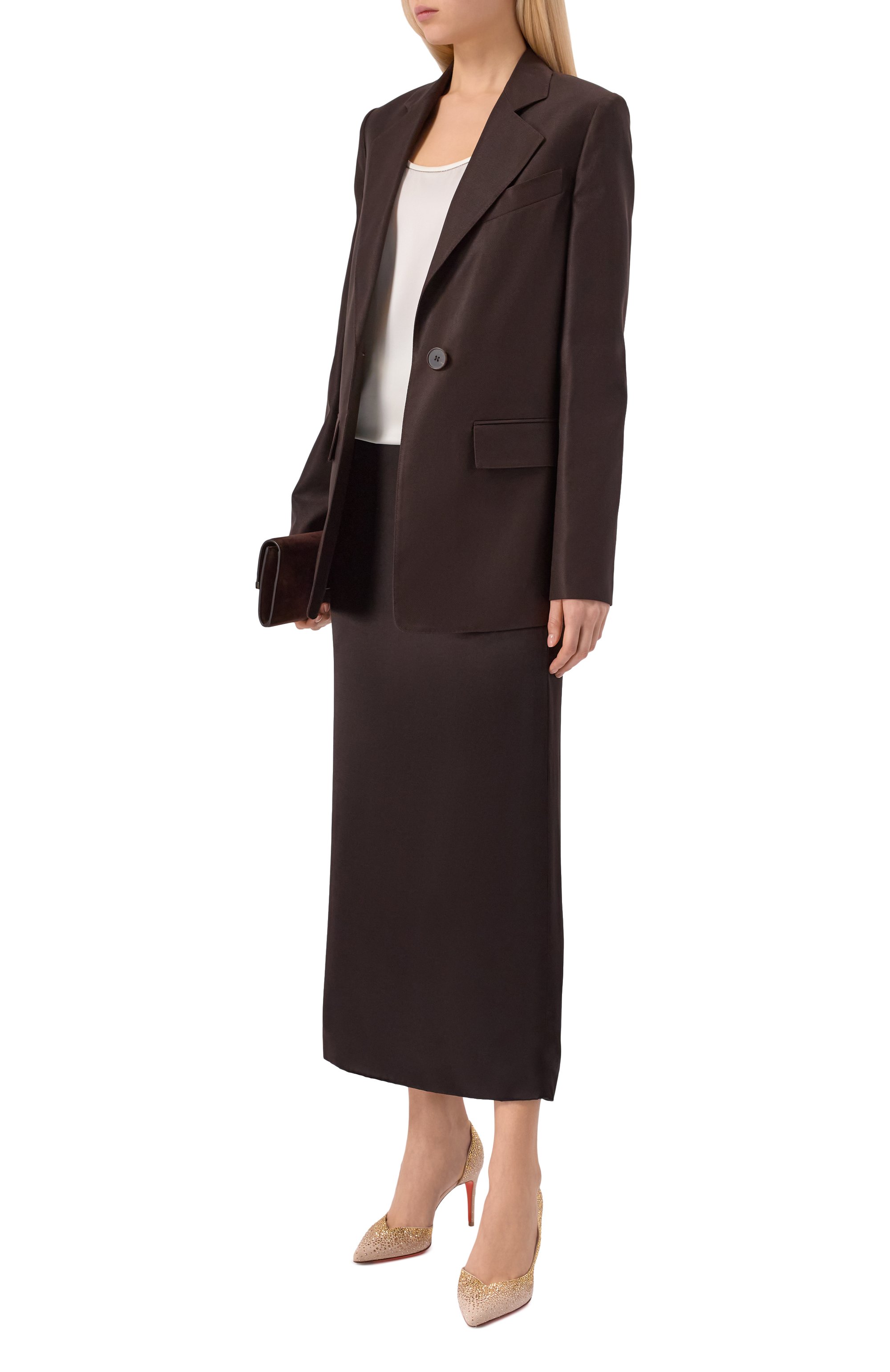 Замшевые туфли SANTONI, арт. WDIG71972HI2NRHS, фото 3