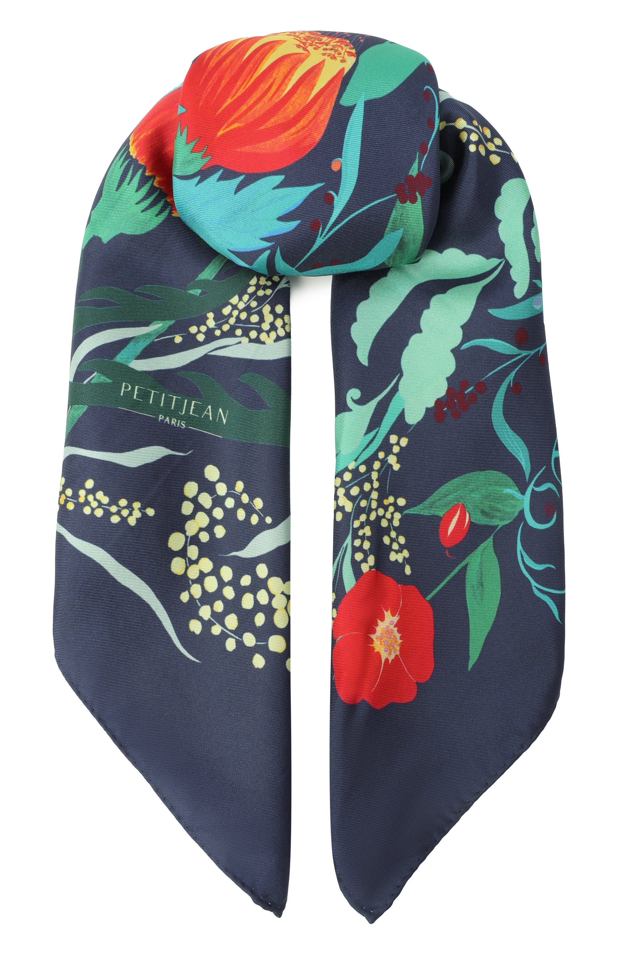 Шелковый платок заколдованный лес PETITJEAN PARIS, арт. 11С11, фото 1