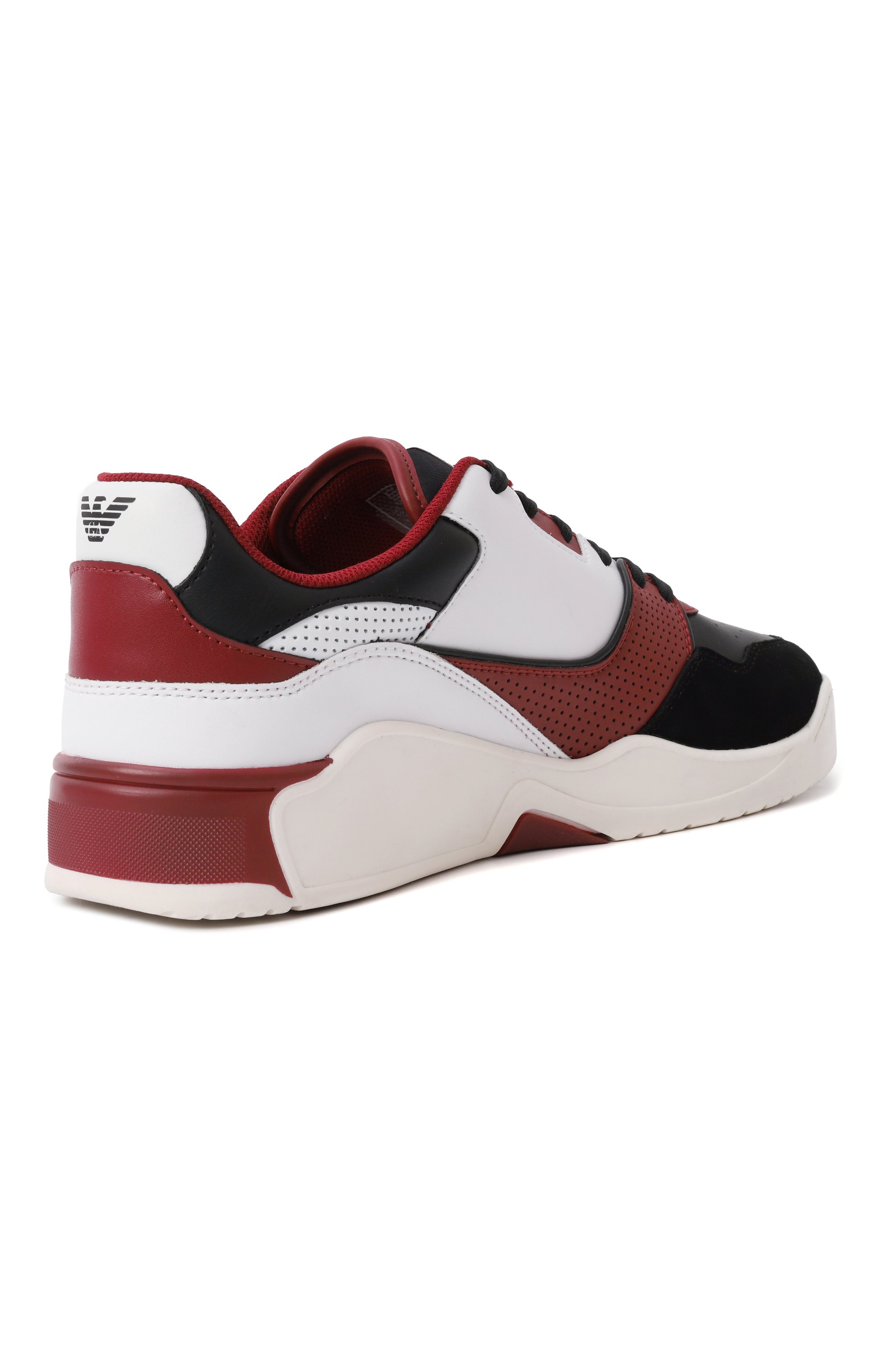 Кожаные кеды EA7, арт. X8X187/XK402, фото 5