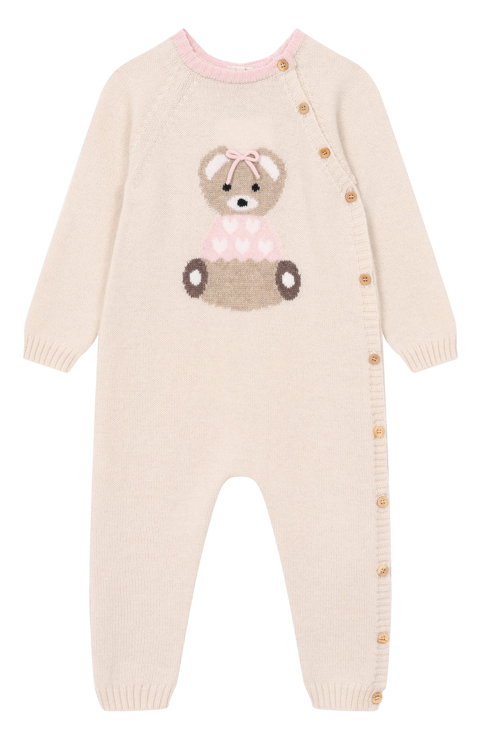 Комбинезон из шерсти и кашемира BABY T, арт. 26AI151T_001, фото 1