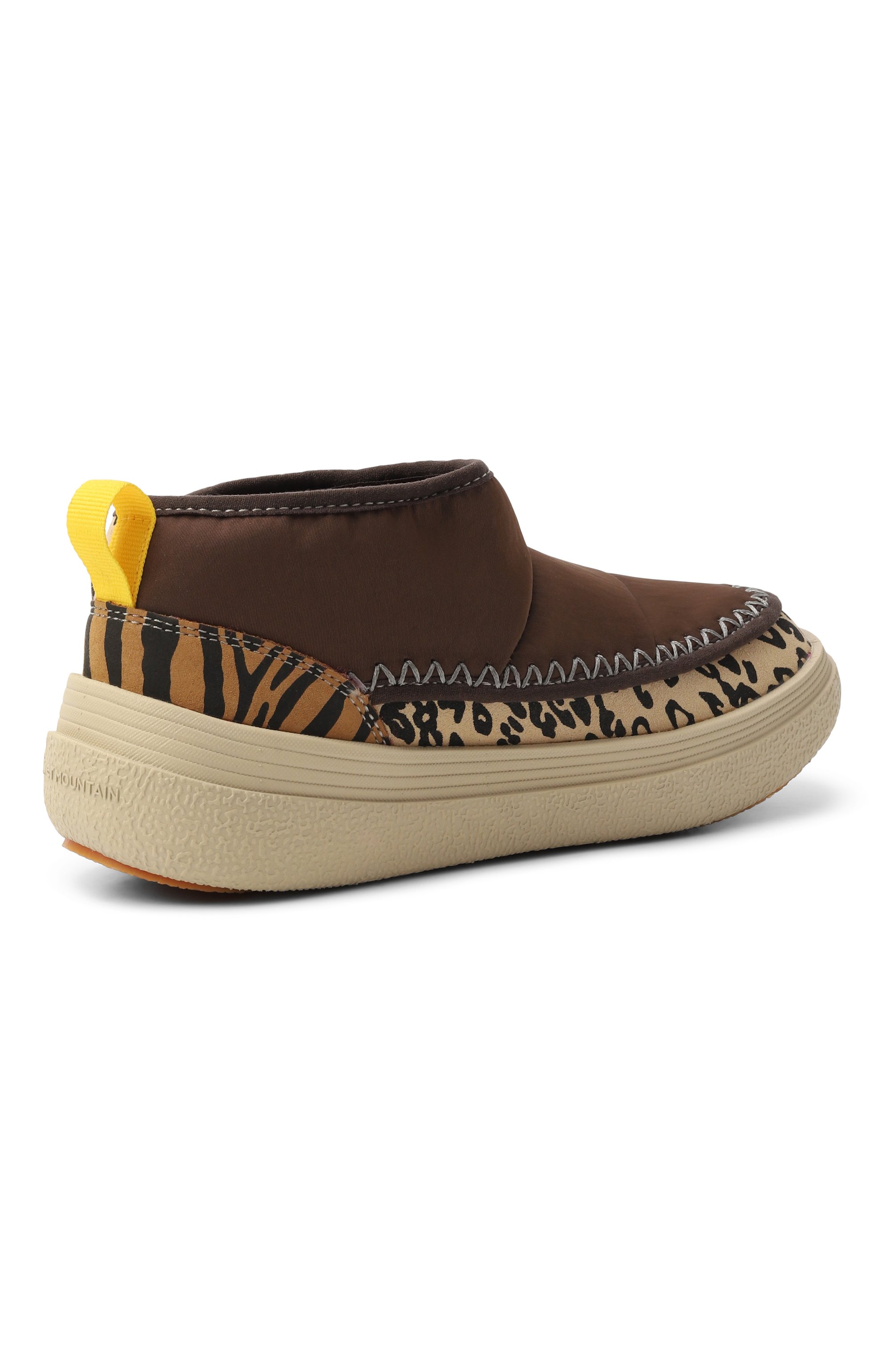 Ботинки FLOWER MOUNTAIN коричневого цвета по цене 14100 руб., арт. 2018666/09/33-38, фото 3 Ботинки FLOWER MOUNTAIN, арт. 2018666/09/33-38, фото 3