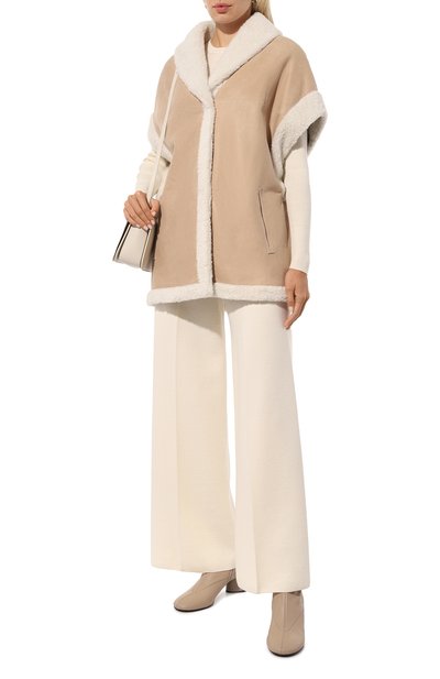 Жилет из овчины MANZONI24, арт. 24M1419-S25/, фото 2