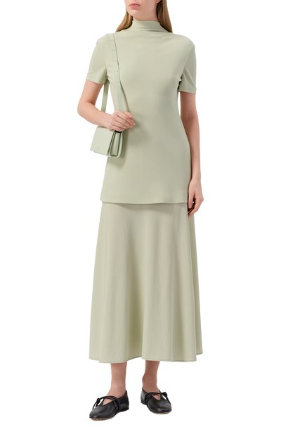 Кожаные балетки rosa mary-jane BOTTEGA VENETA, арт. 855866/VBSD0, фото 3