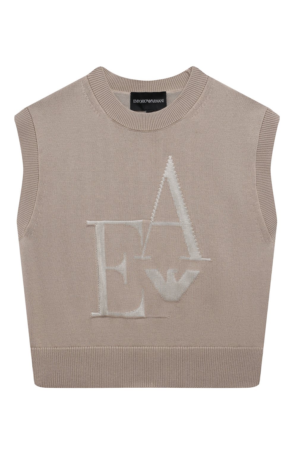 Жилет из хлопка и вискозы EMPORIO ARMANI, арт. 3D4M51/4MHUZ, фото 1