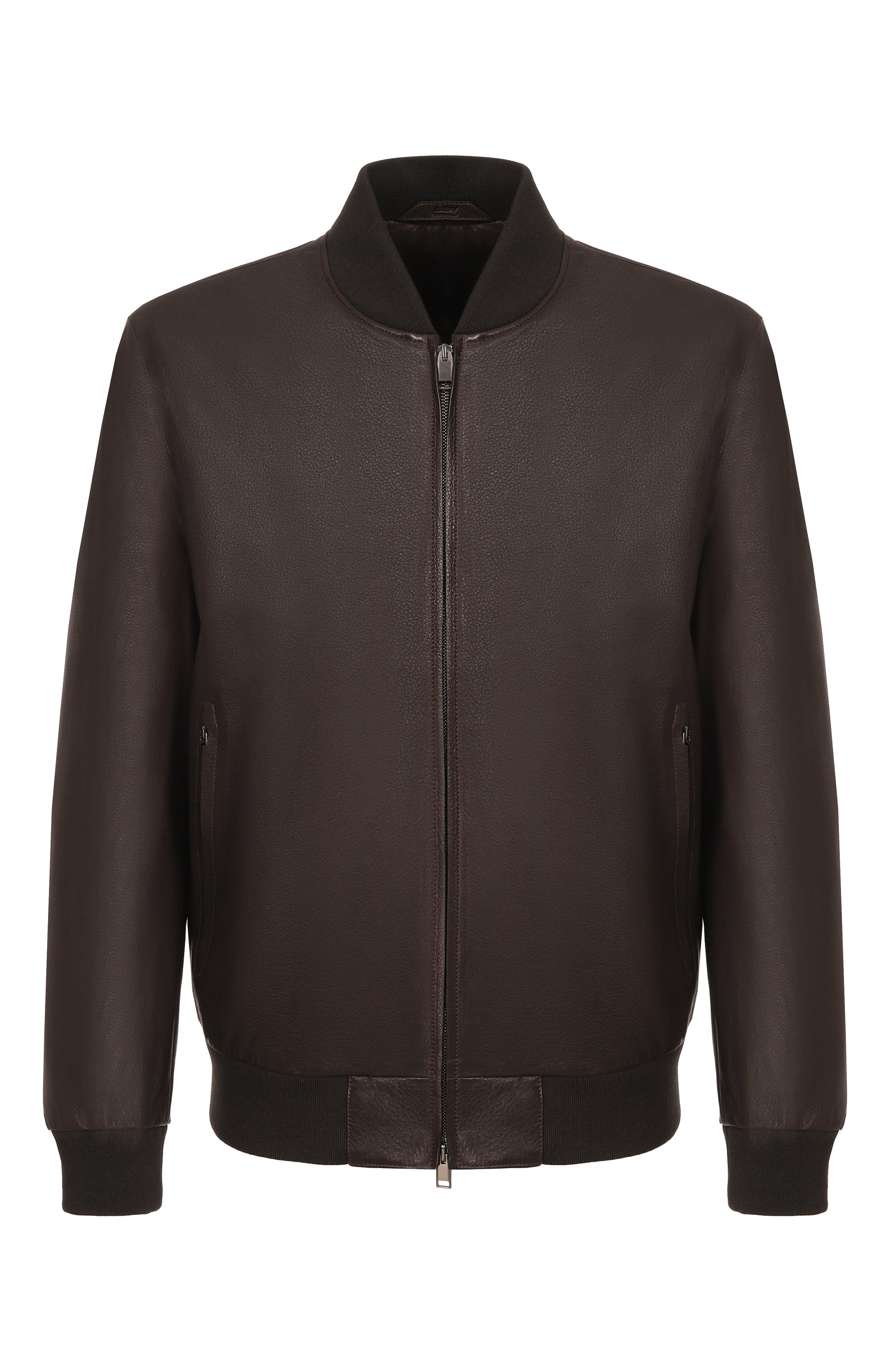 Кожаный бомбер BRIONI, арт. PLAD0LPD708/P9111, фото 1