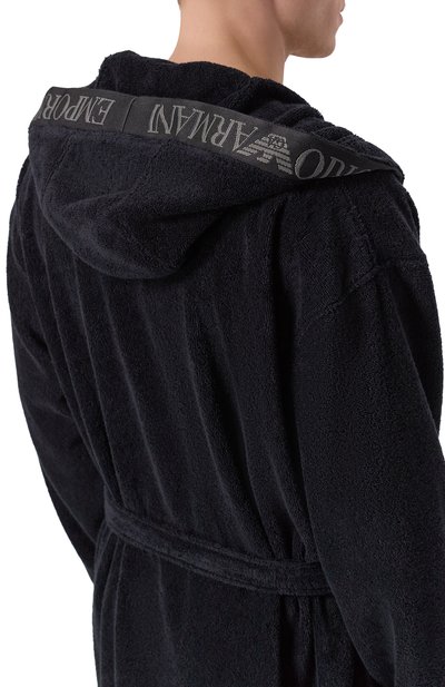 Хлопковый халат EMPORIO ARMANI, арт. EM002255/AF14986, фото 4