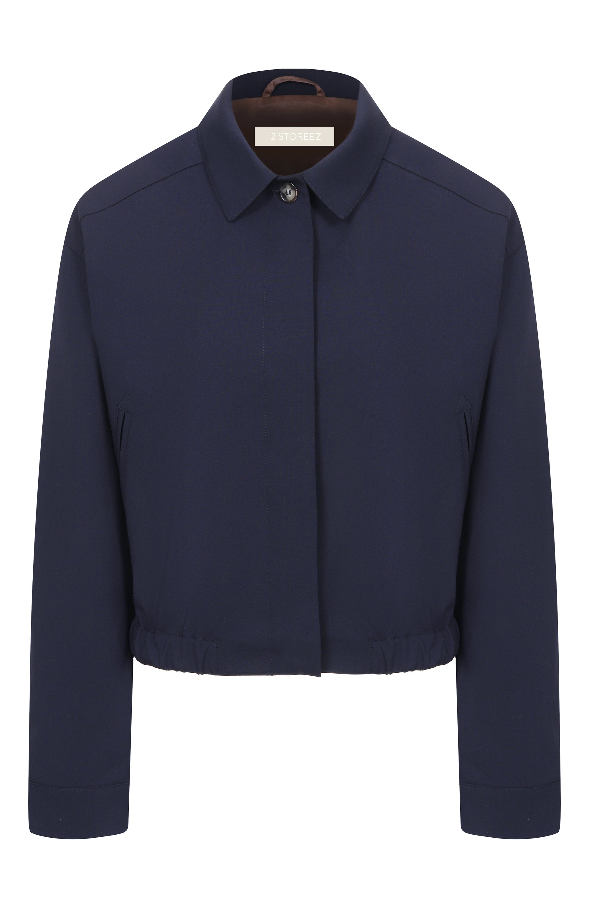 Бомбер из шерсти и вискозы 12 STOREEZ, арт. 136850, фото 1