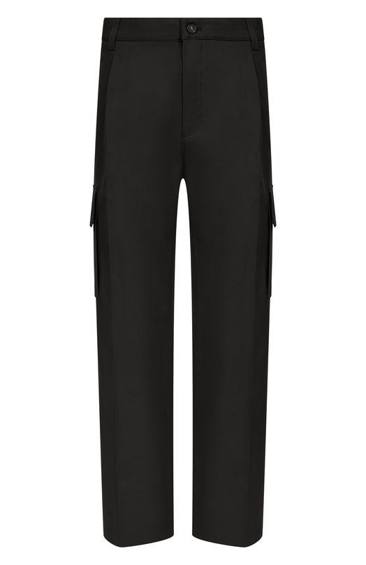 Хлопковые брюки-карго HUGO 50541377 Чёрный 50541377