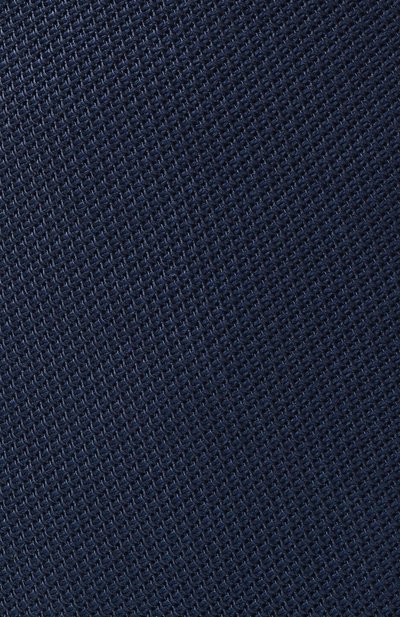 Шелковый галстук ZILLI темно-синего цвета по цене 38600 руб., арт. CRAV2BM0600VP0I03, фото 4 Шелковый галстук ZILLI, арт. CRAV2BM0600VP0I03, фото 4