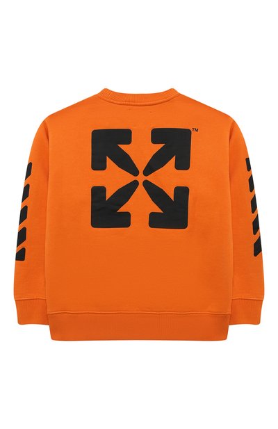 Хлопковый свитшот OFF-WHITE, арт. 0BBA001F22FLE010, фото 2