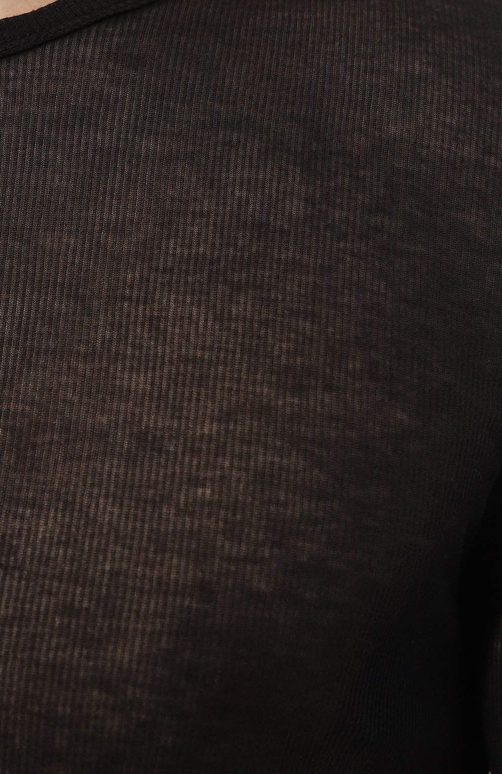 Хлопковый лонгслив ANN DEMEULEMEESTER, арт. 2402-M-JTS10-FA434-099, фото 5