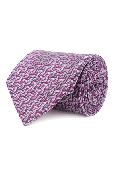 Мужской шелковый галстук ZILLI, арт. 50541/TIES