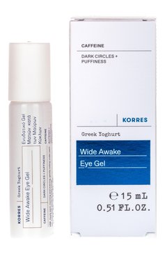 Пробуждающая сыворотка для глаз с кофе и йогуртом (15ml) KORRES бесцветного цвета, арт. 5203069111730 | Фото 2 (Назначение: Для кожи вокруг глаз; Региональные ограничения белый список (Axapta Mercury): Не проставлено; Нос: Не проставлено; Тип продукта: Сыворотки)