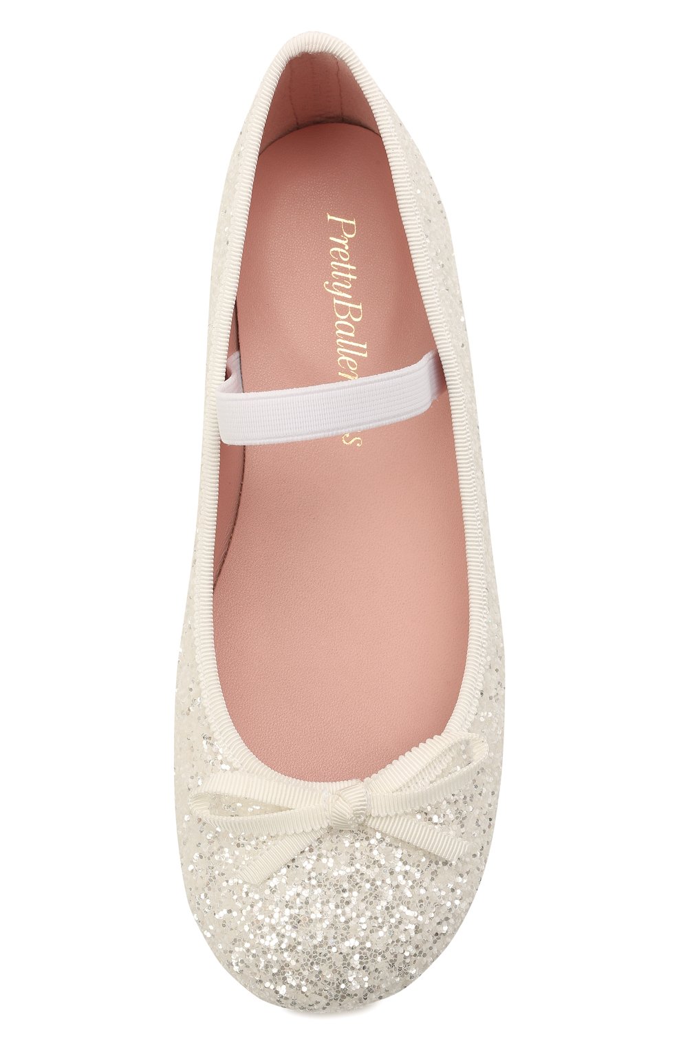 Балетки PRETTY BALLERINAS белого цвета по цене 12400 руб., арт. 40.569/KYLIE, фото 4 Балетки PRETTY BALLERINAS, арт. 40.569/KYLIE, фото 4