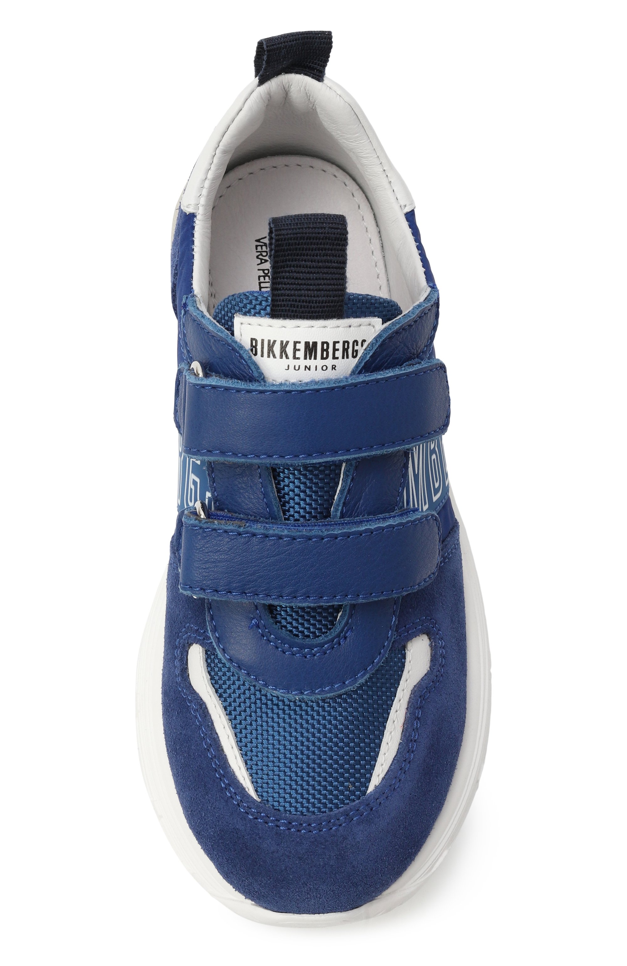 Комбинированные кроссовки DIRK BIKKEMBERGS, арт. K1B9-21654-1253Z685/25-29, фото 4