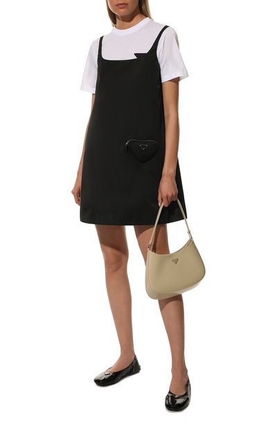 Кожаные балетки PRADA, арт. 1F816M-H27-F0002-005, фото 2