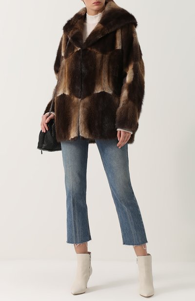 Укороченная шуба из меха ондатры MARC JACOBS (THE), арт. W21776303, фото 2