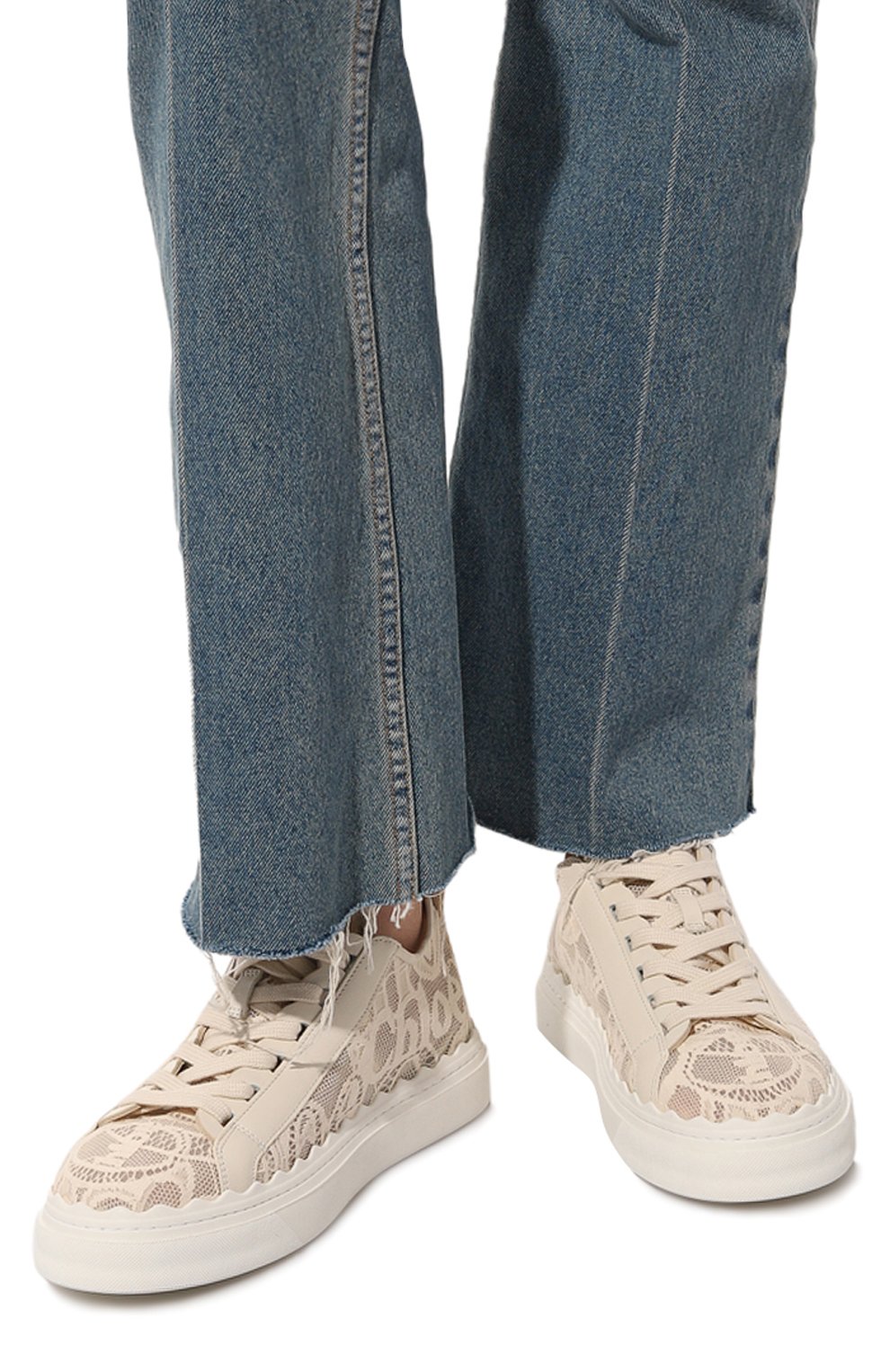 Текстильные кеды lauren CHLOÉ, арт. CHC19U108D2, фото 3