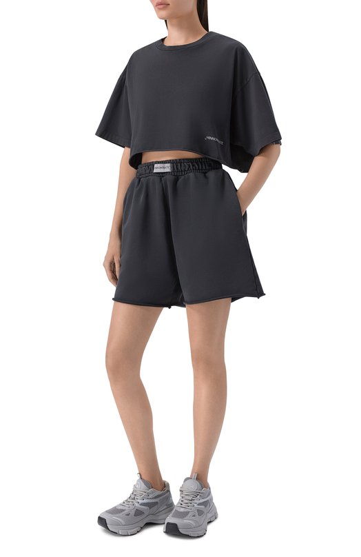 Хлопковая футболка HINNOMINATE HMABW02442 Серый  HMABW02442 Фото 2