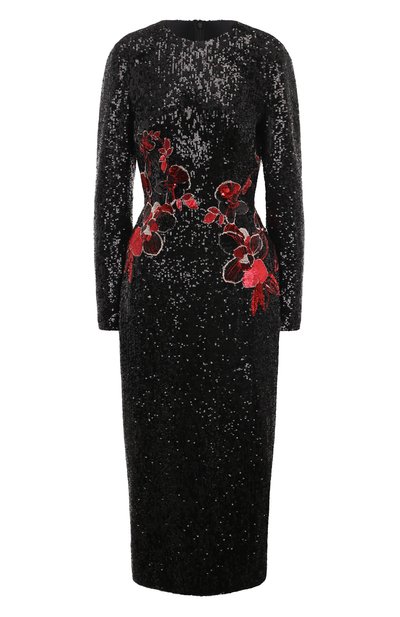 Женское платье с отделкой пайетками ELIE SAAB, арт. D0290E