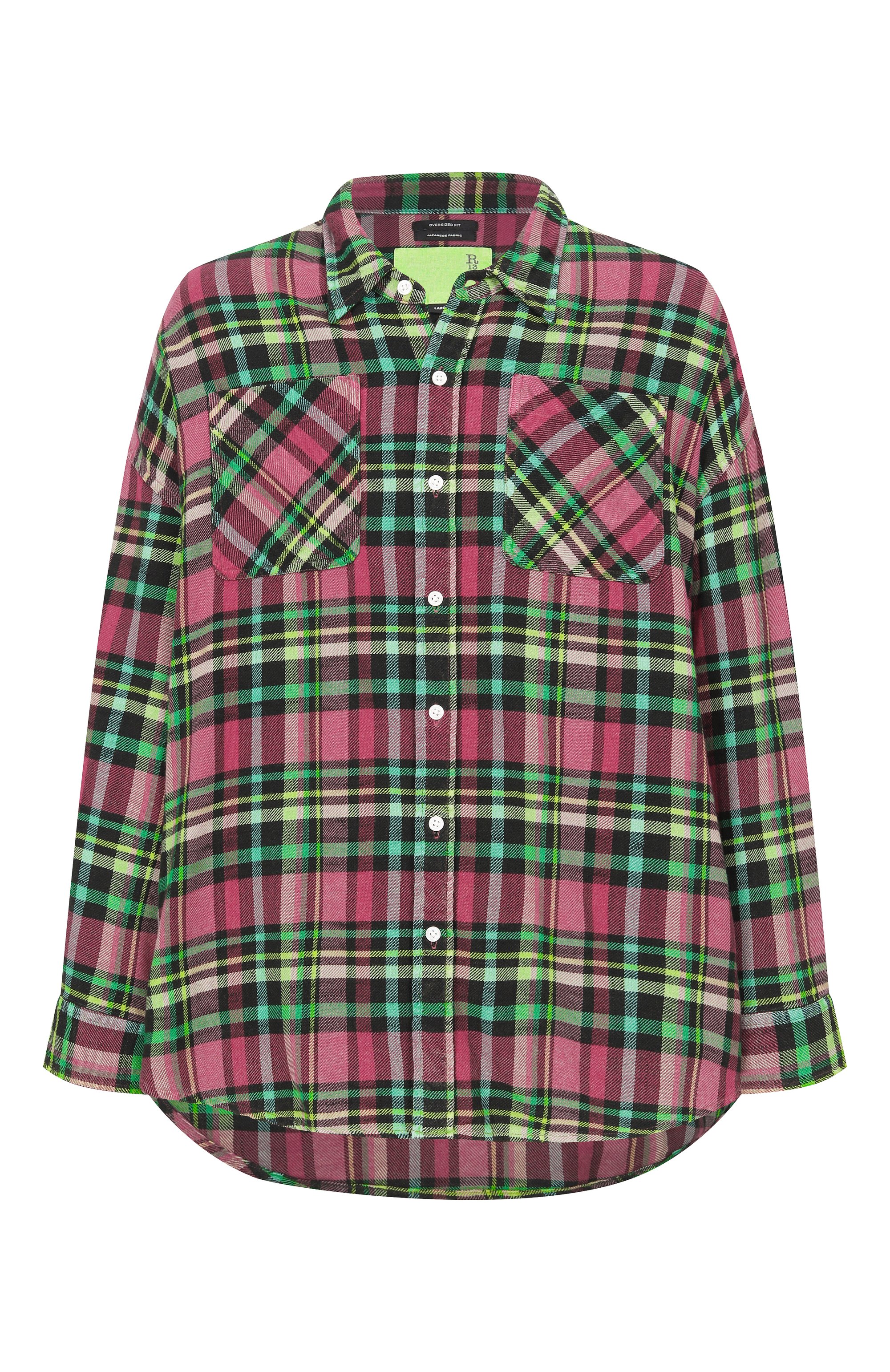 Хлопковая рубашка R13, арт. R13WR015-R783B, фото 1