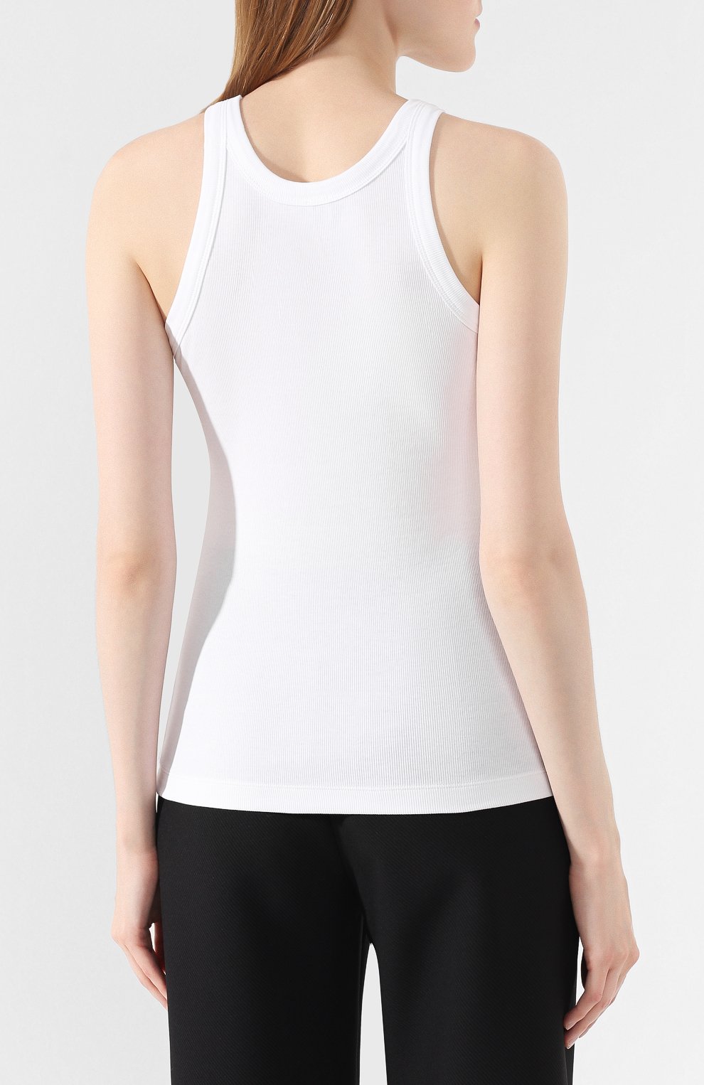 Хлопковый топ TOTEME, арт. ESPERA RIB TANK 193-437-772, фото 4