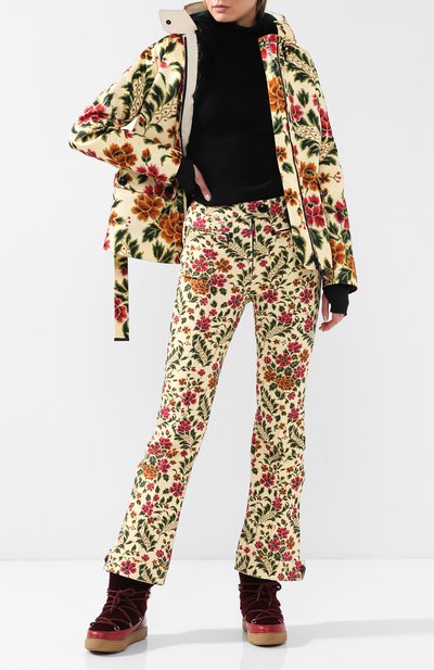 Утепленные брюки с принтом MONCLER GRENOBLE, арт. D2-098-16404-35-539GP, фото 2