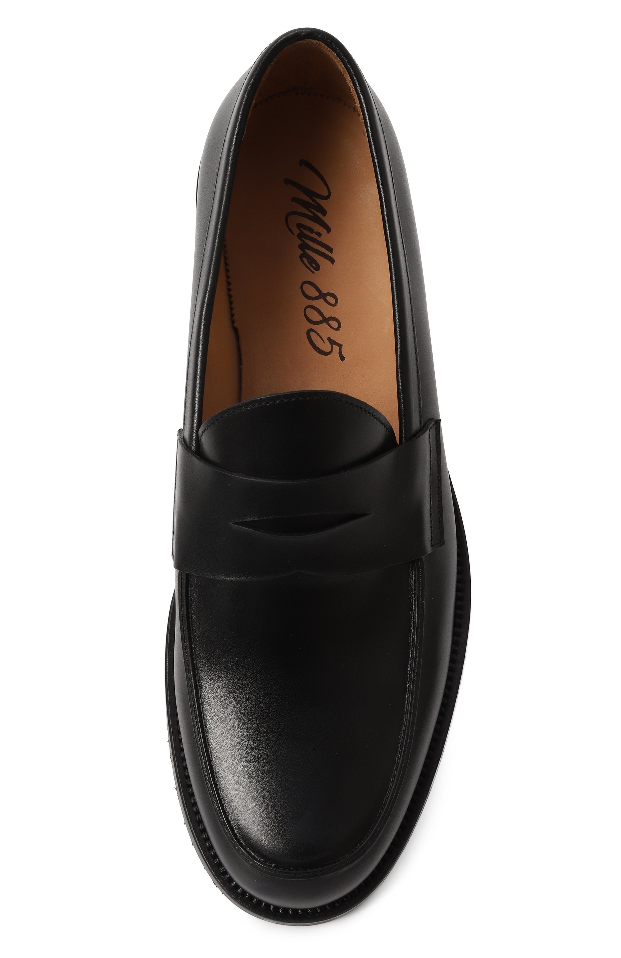 Кожаные пенни-лоферы milano MILLE 885, арт. MILAN0/B0X/ENEA, фото 6