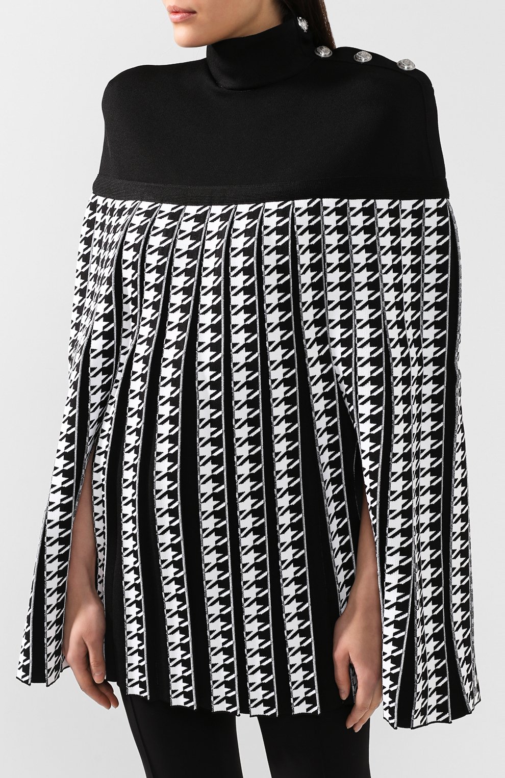 Накидка из вискозы BALMAIN, арт. SF03516/K513, фото 3