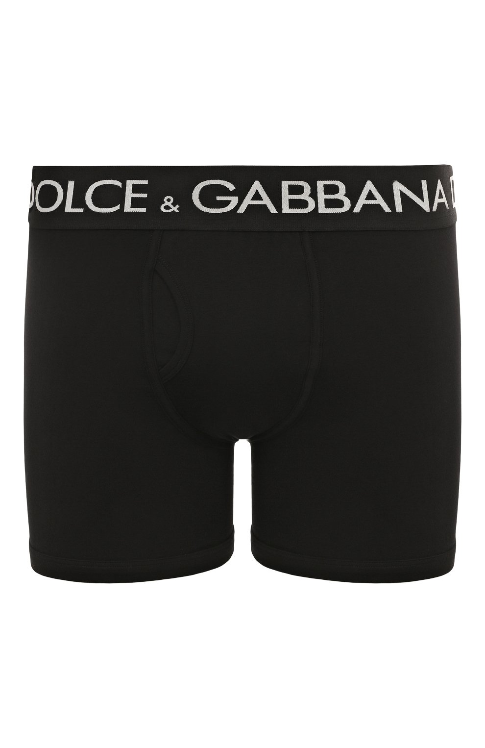 Хлопковые боксеры DOLCE & GABBANA черного цвета по цене 10400 руб., арт. M4E20J/FUEB0, фото 1 Хлопковые боксеры DOLCE & GABBANA, арт. M4E20J/FUEB0, фото 1