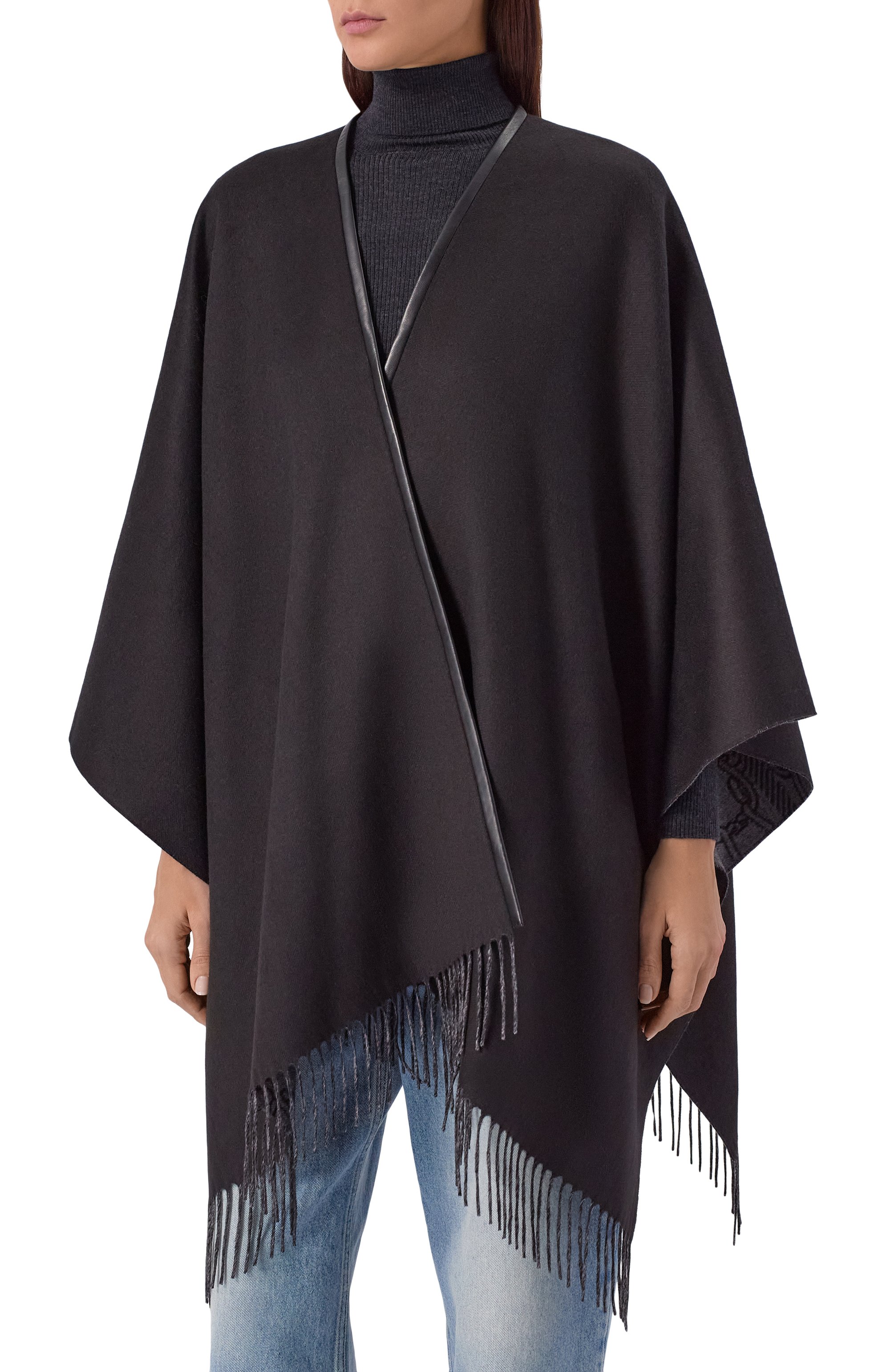 Двусторонняя накидка AGNONA, арт. AM0804E/H7106E, фото 3