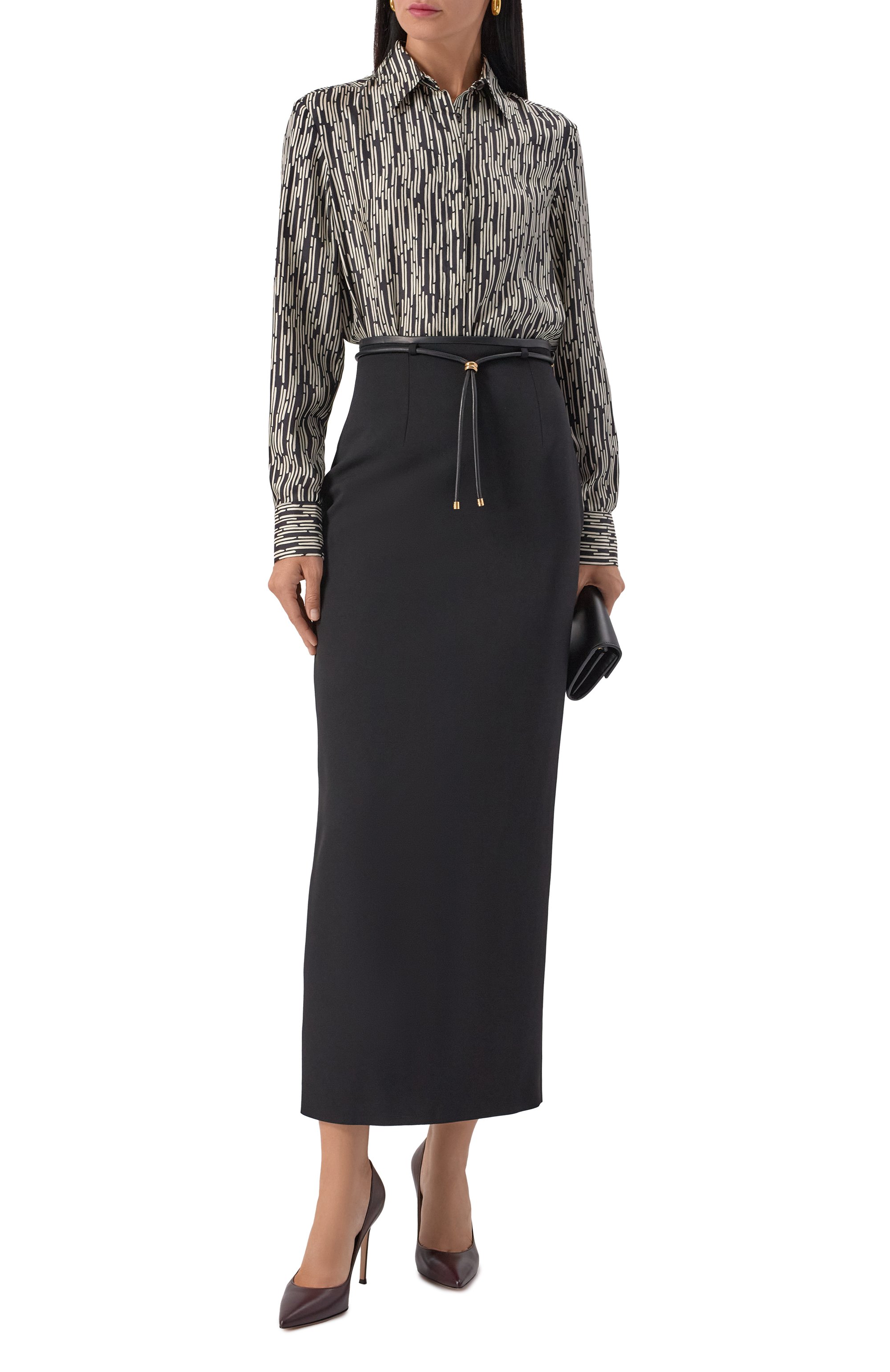 Шелковая рубашка KITON, арт. D55407K0586G06, фото 2