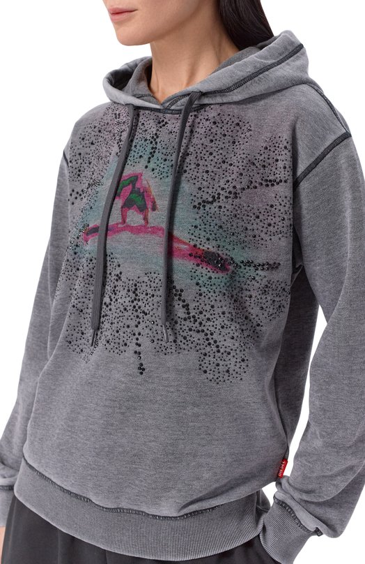 Худи Diesel A21863/0SLCZ Серый  A21863/0SLCZ Фото 5