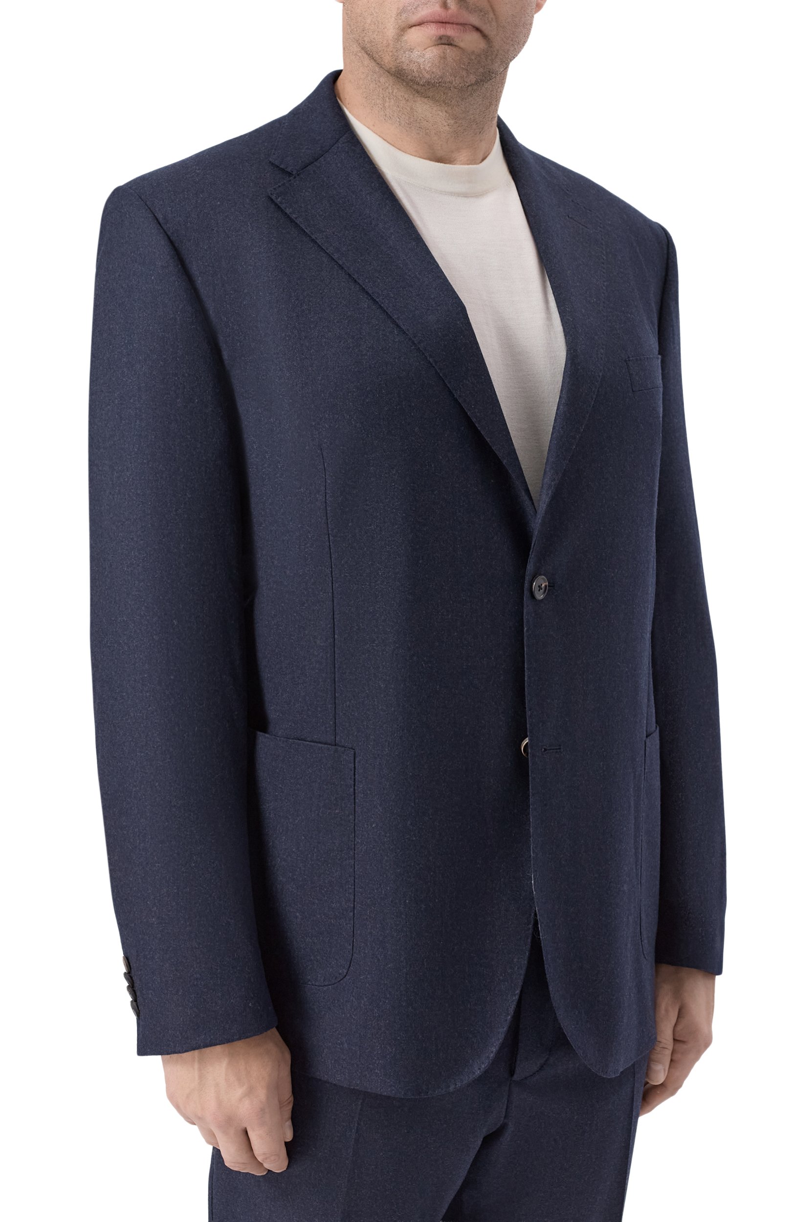 Шерстяной костюм CORNELIANI темно-синего цвета по цене 172000 руб., арт. 286018/2A18111_SET, фото 2 Шерстяной костюм CORNELIANI, арт. 286018/2A18111_SET, фото 2