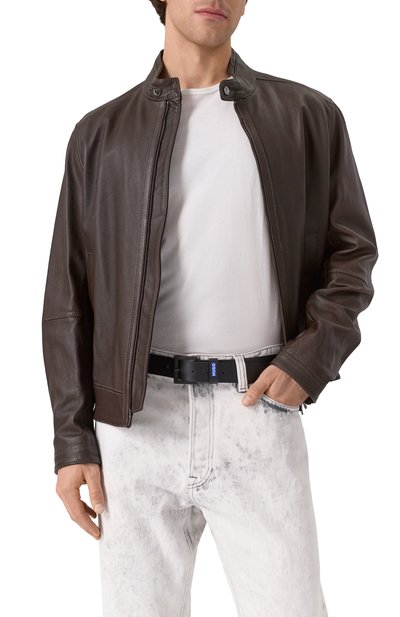 Кожаный ремень HUGO BLUE, арт. 50537105, фото 2