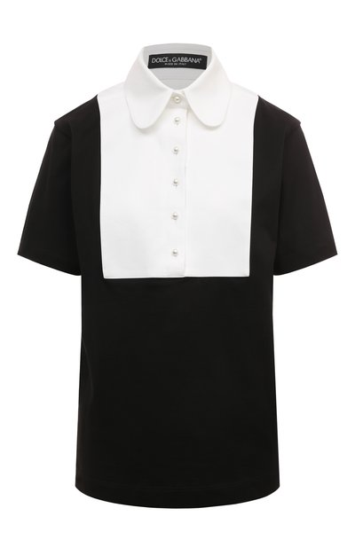 Хлопковое поло DOLCE & GABBANA, арт. F8V03Z/GDCI0, фото 1