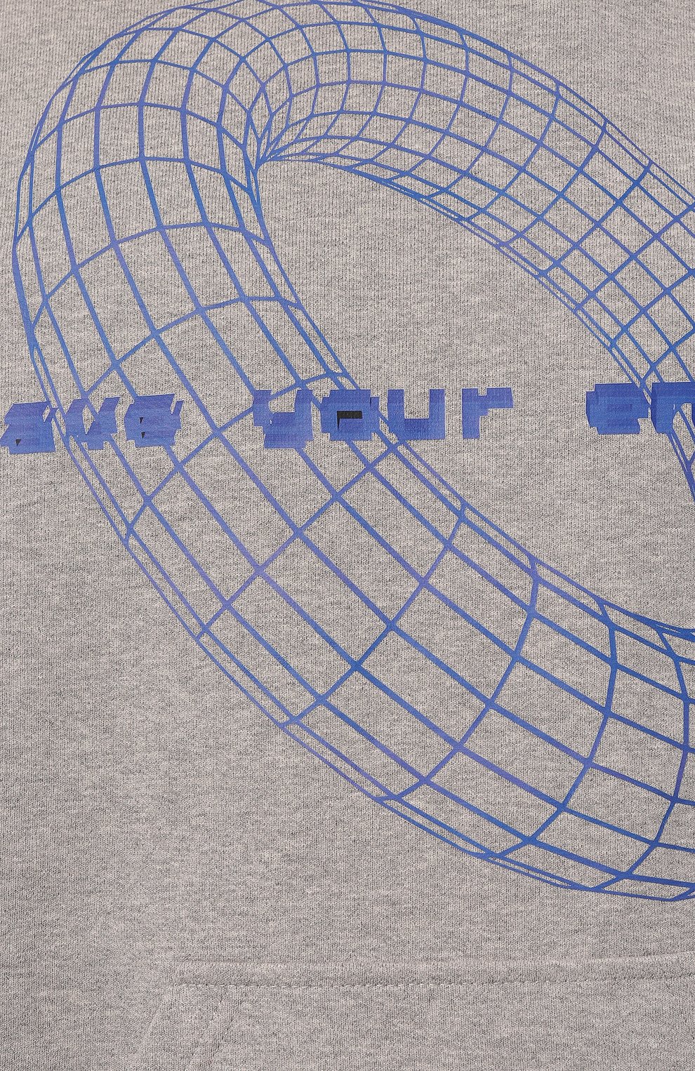 Хлопковое худи WHO_AM, арт. MSH3-G231-GRY, фото 5