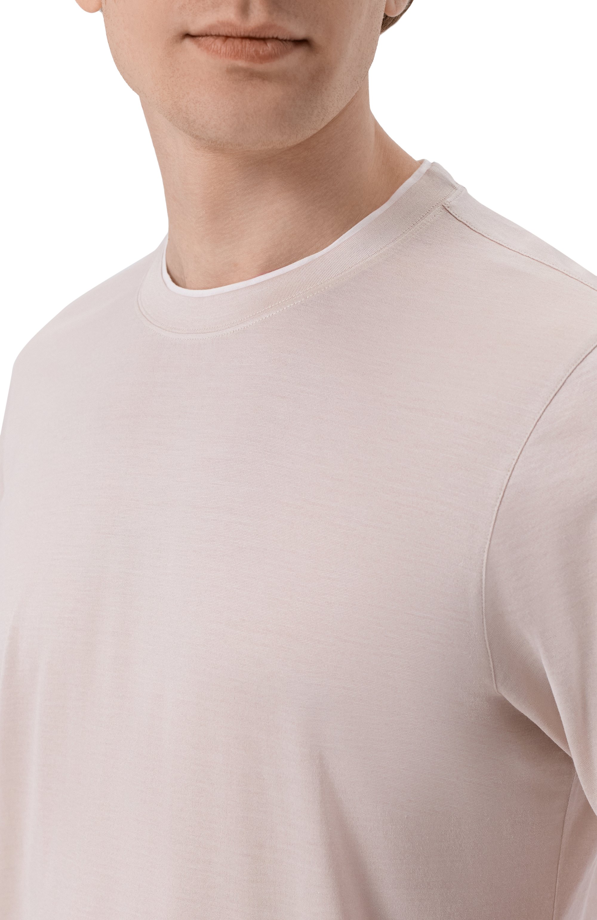 Футболка из шелка и хлопка GRAN SASSO, арт. 60123/78410, фото 5