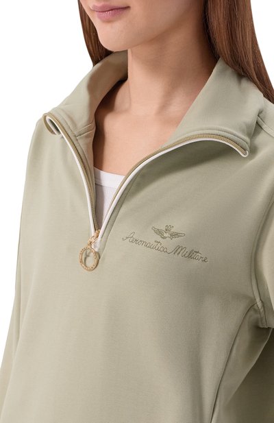 Хлопковый анорак AERONAUTICA MILITARE, арт. FE2080DF00671, фото 5