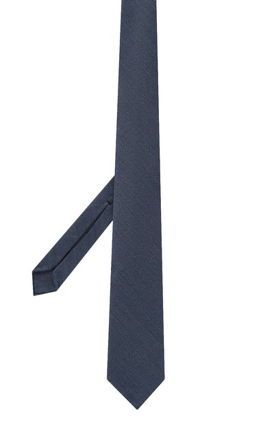 Шерстяной галстук BRIONI темно-синего цвета по цене 35800 руб., арт. 061G00/P0A65, фото 2 Шерстяной галстук BRIONI, арт. 061G00/P0A65, фото 2