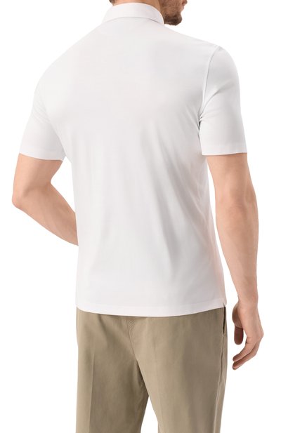 Хлопковое поло BRUNELLO CUCINELLI, арт. M0B133936, фото 4