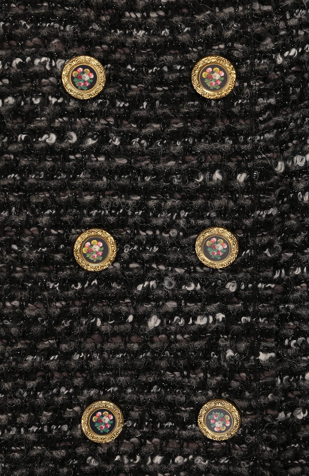 Двубортное пальто DOLCE & GABBANA, арт. L53C59/HUMDX/8-14, фото 3