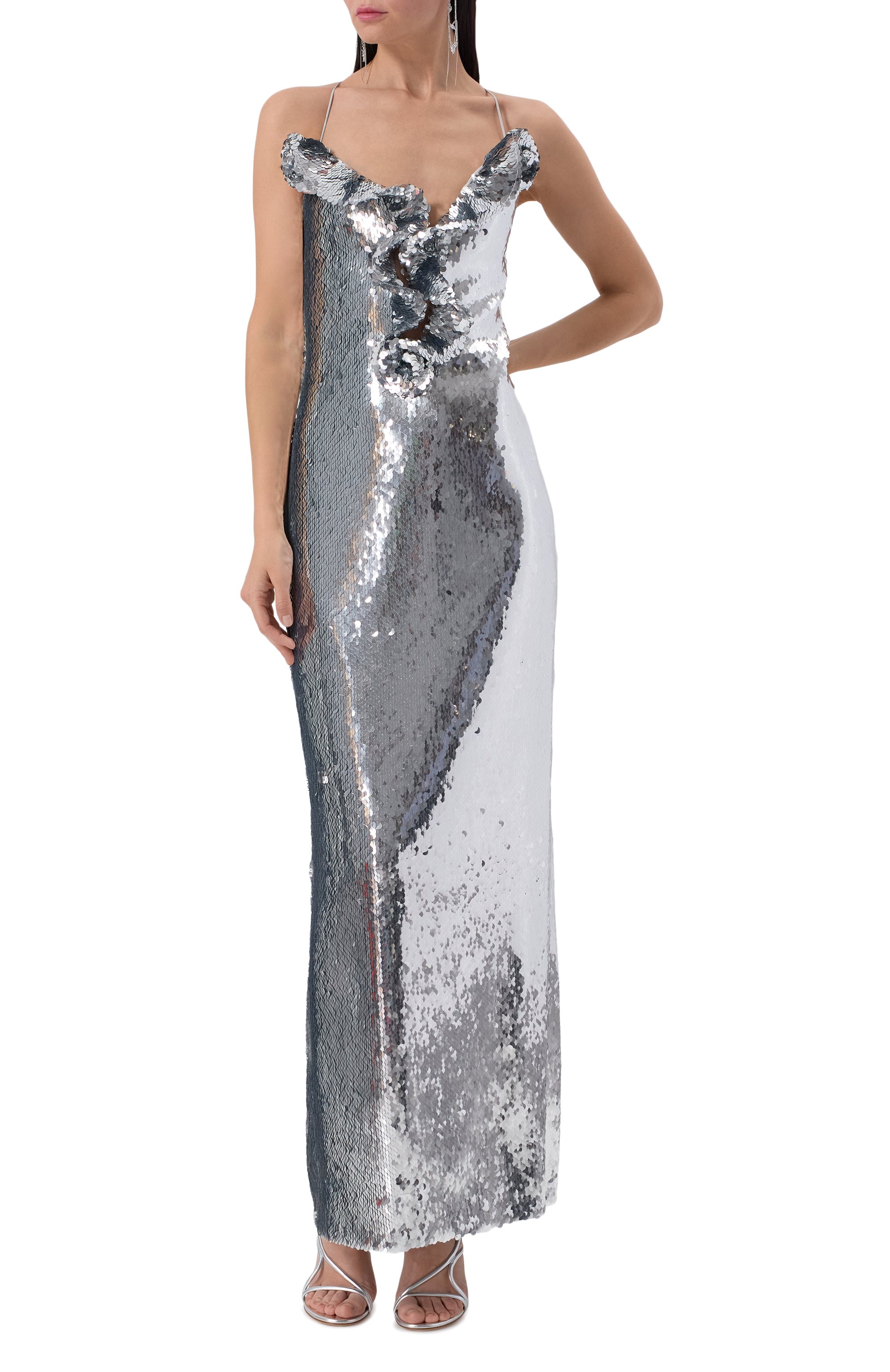 Платье с отделкой пайетками MAGDA BUTRYM, арт. 101525, фото 3